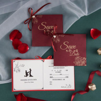 Morning Baroness Marriage Please post 2021 Weddings Please invite Cambodia Creative Wedding Wedding Banquet the new invitation letter Customized Print