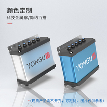 Perpetual Confinement Aluminum Alloy Meter Waterproof housing user Equipment housing Aluminium profile wiring terminal box 200 * 75