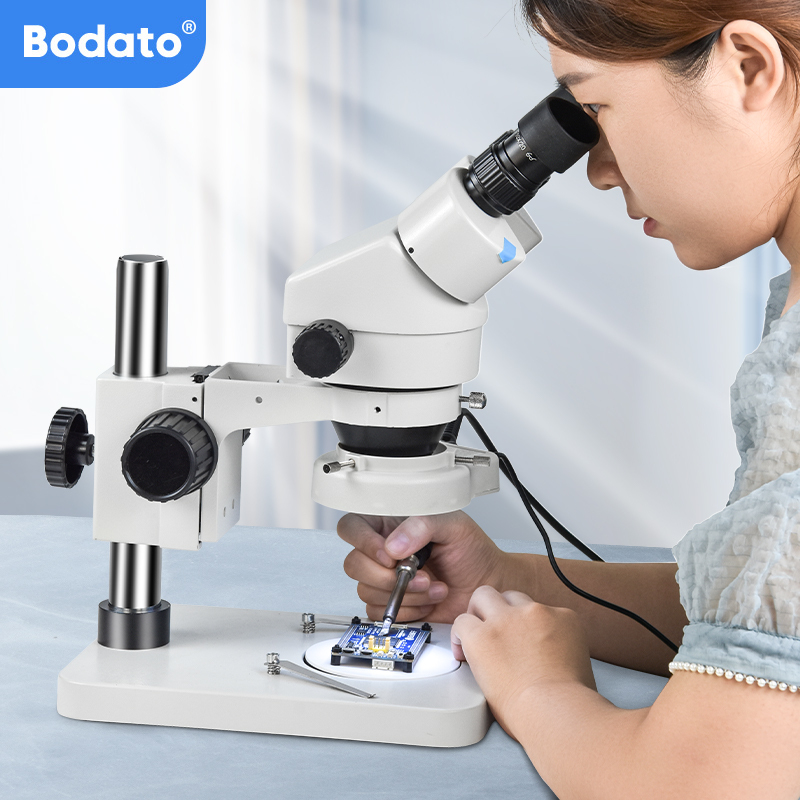 Baitong 7-90X Binocular Microscope Mobile Phone Repair Special Desktop Magnifying Glass 20/40X Trinocular Digital High-Definition Industrial Detection Circuit Board Chip Welding Special T60 Body Type Baitong 7-90X Binocular Microscope Mobile Phone Repair Special Desktop Magnifying Glass 20/40X Trinocular Digital High-Definition Industrial Detection Circuit Board Chip Welding Special T60 Body Type
