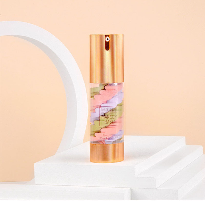 Isolation Cream Three-in-one Triple Color Isolates Cream Makeup Front Breast UV-resistant Oil Female Japan Bright White Skin Care