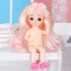 3D Real Eyes Công chúa xinh đẹp Barbie Wedding Dress Up Naked Baby Dress Up 13 khớp dễ thương Set Girl Toy - Búp bê / Phụ kiện