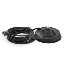 Car desk walkie-talkie big suction cup radio antenna strong magnetic base car platform large suction cup 4 Rice thread seedling disk