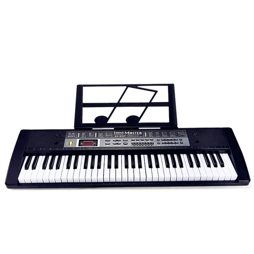 Золотой универсальный профессиональный синтезатор для начинающих, 61 клавиш
