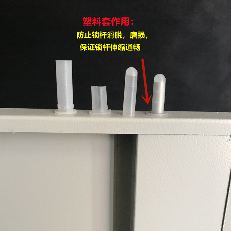 Iron Sheet Cabinet Plastic Accessories Lock Lever Sleeve Office Cabinet Snap label frame Glass clips Closeboard Wear Resistant