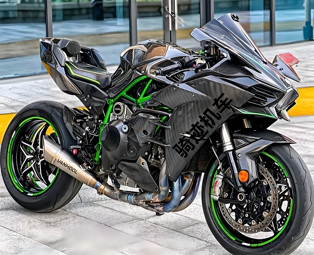 Дорожный спортивный автомобиль Kawasaki H2 тяжелый локомотив на шоссе, двойной цилиндр 400 маленький ниндзя мотоцикл Yamaha R35