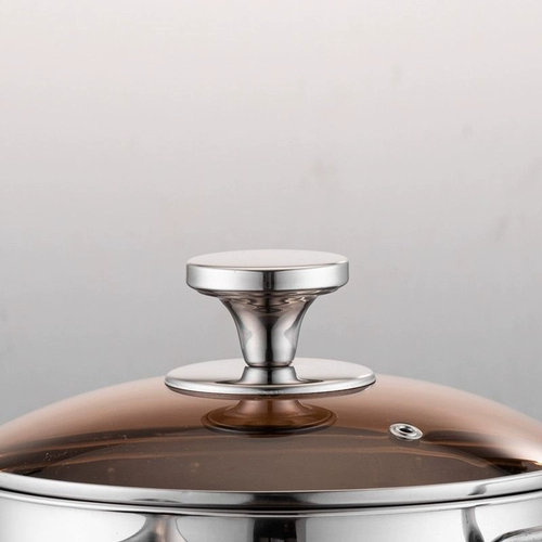 Универсальные стеклянные совместимые аксессуары из нержавеющей стали, ручка, защита от ожогов