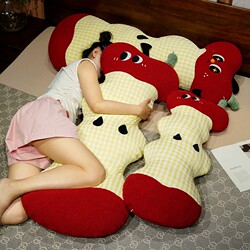 Apple Pillow Girl's Sleep Bench Pillow Pregnant Women's Bed Side Sleeping Clip Leg Cushion Boys Pillow Large Backrest