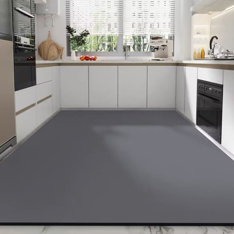 Soft diatom mud kitchen floor mat, non-slip, anti-oil, wipeable, washable, water-absorbent, oil-absorbent floor mat, carpet, stain-resistant, whole floor mat
