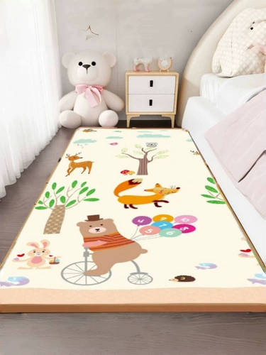 Детский складной ковер для гостиной для ползания, защита при падении, увеличенная толщина