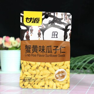 Ganyuan crab roe flavored melon seeds 18g*1 pack