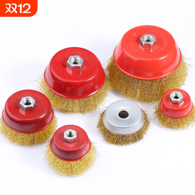 Wire brush angle grinder wire wheel iron brush brush