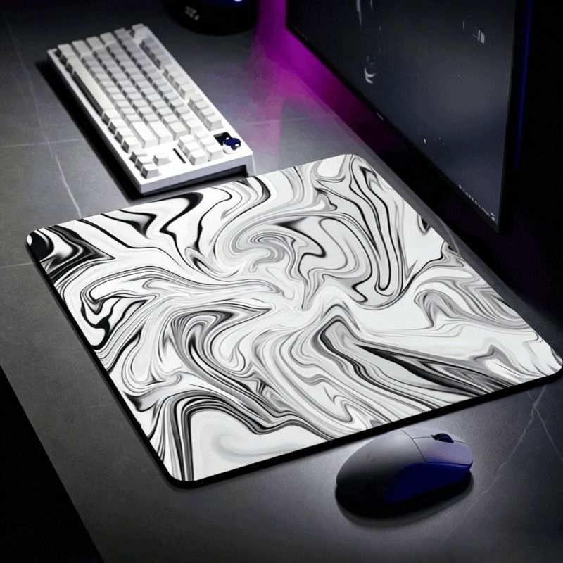 Professional E-Sports Gaming Mouse Pad, Fps Fine-Surface Control Pad, Thickened Edge-Locking, Smooth Control, Extra-Large Gaming Desk Mat