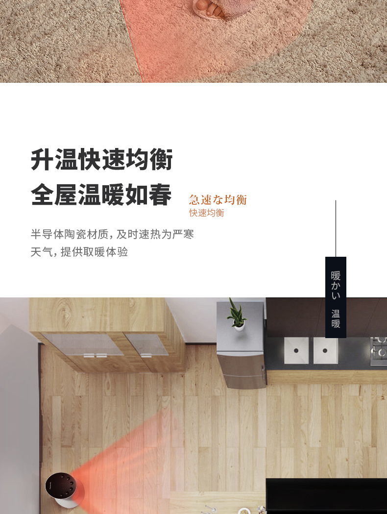 松下 暖风机 四档调温 图10