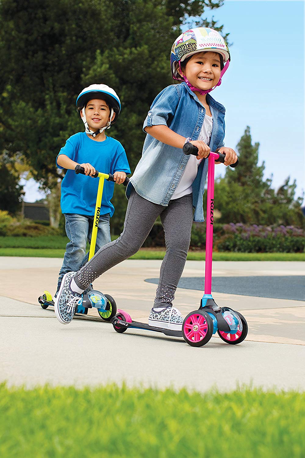 American Razor Ruizhe T3 children's scooter 3-wheel three-wheeled scooter 3-year-old scooter child rowing scooter