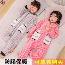 Boys sleeping bag zhong da tong Four Seasons Universal 4 a 67-year-old 5-8 autumn and winter 10 Siamese fen tui pupils seven fang ti bei