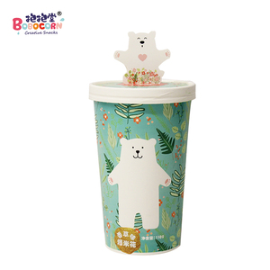 抱抱堂香草奶油味爆米花3桶