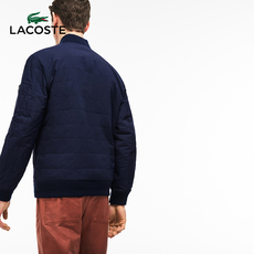 Куртка lacoste法国鳄鱼奥莱男装时尚纯色开衫长袖外套男outlets|bh4164