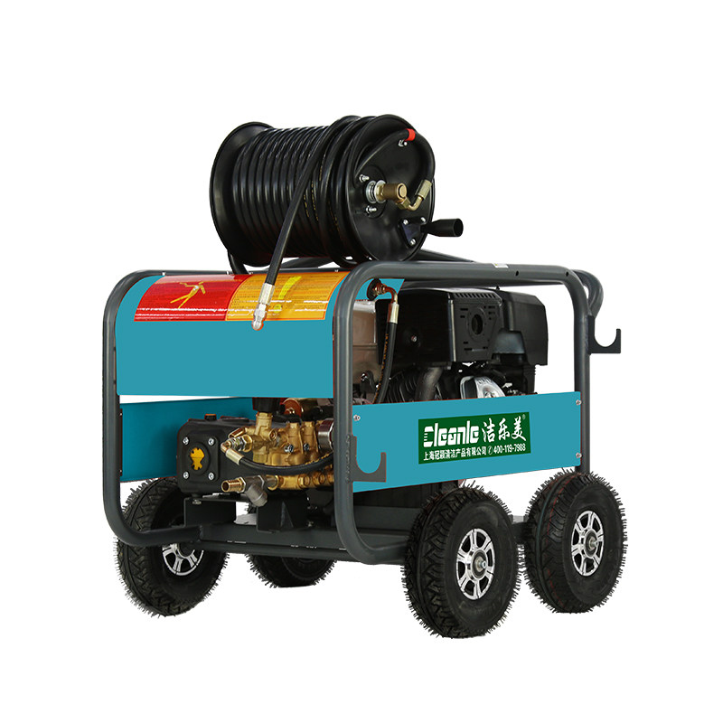 150kg pressure gasoline high pressure pipe dredge community 300mm diameter sewer high pressure cleaner