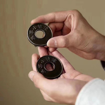 Pure Tin Cover With Nothing Small God Fairy Dry Lush made tea Road retro Zen Accessories Parts Pendulum retro wind