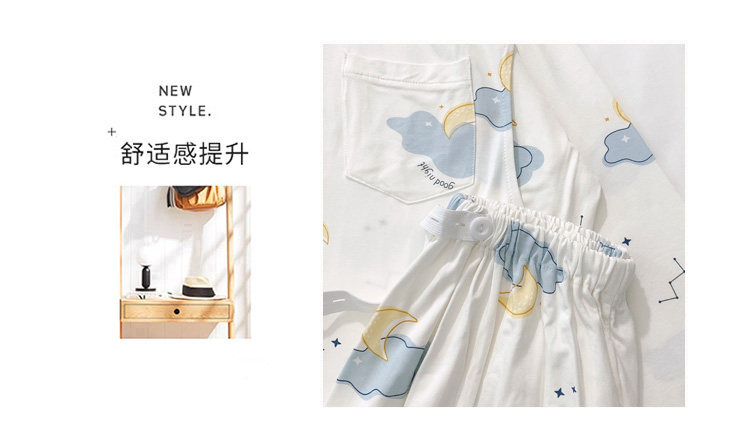 莫代尔睡衣女士夏季月子服日系春秋哺乳喂奶家居服套装两件套爆款详情3