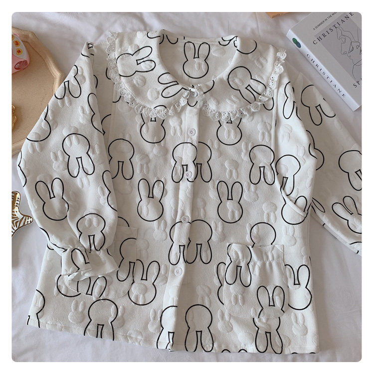 月子服孕妇睡衣春秋夹棉哺乳喂奶怀孕期冬纯棉保暖住出院家居服详情37