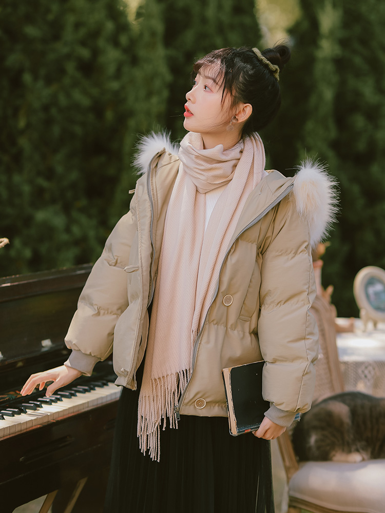 Down Cotton Clothing Women's Winter Short ins2022 New cotton clothes small sub cotton padded jacket Women's thick Winter thickened