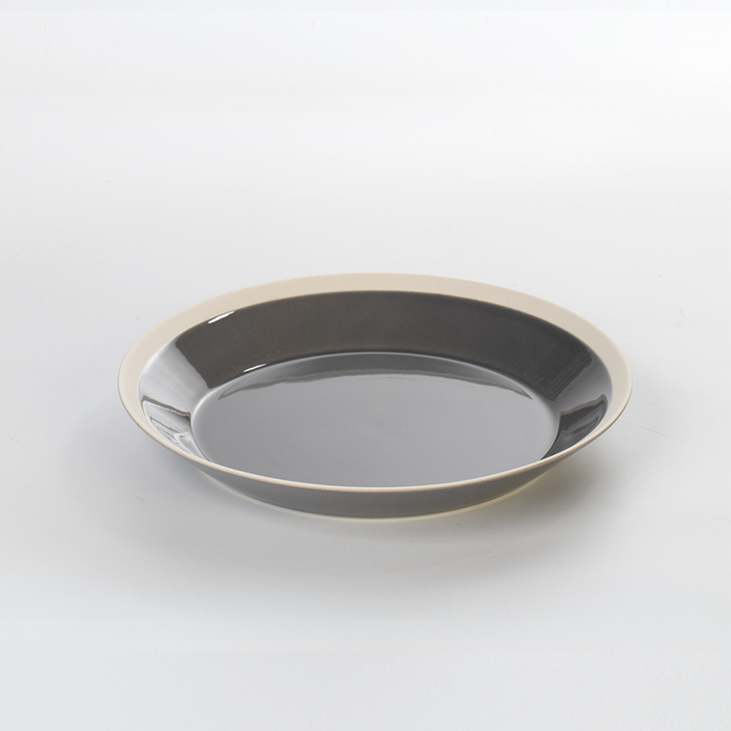 Japanese-Made Yumiko Iihoshi Dishes Series Tableware Ceramic Disc Simple Dinner Plate Salad Deep Plate