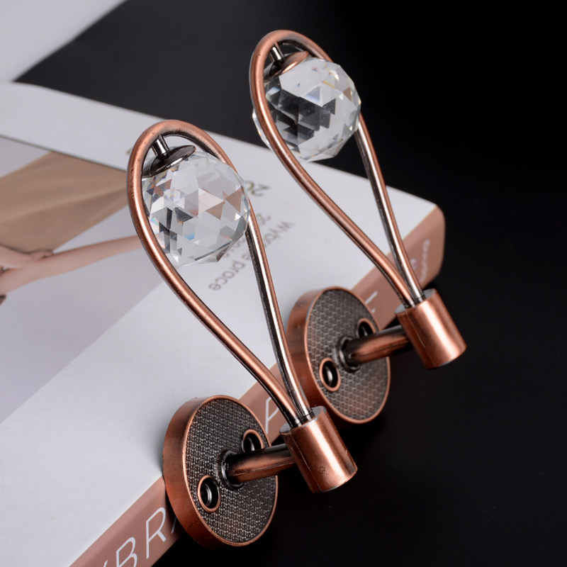 Nordic Alloy Curtain Hook Strap Accessories Wall Hook Accessories Accessories Wall Hook Living-room Decoration Modern Brief G122