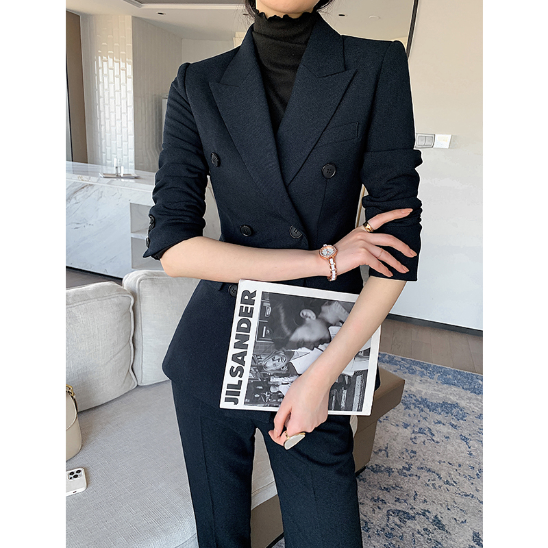 High-End Suit Set for Women, Interview Professional Attire, 2026 New Commuter Suit Jacket, Elegant Workwear