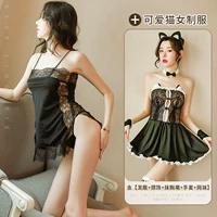 Соблазн Black+Cat Girl [Отправьте 2 пары носков]