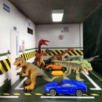 Ancient dinosaur Jurassic toy solid simulation Velociraptor Model 4-year-old boy Tyrannosaurus Rex 6 sand table small toy