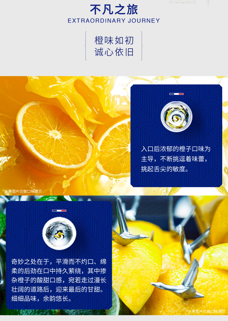 百家得旗下高端品牌 Grey Goose橙味40度伏特加 750ml 图2