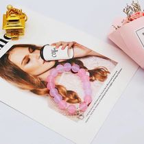 Cupid) Peach Blossom Feelings Consolidate Popular Chalcedony Silver Purple Bracelet Sacred Witch Hand