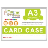 A4 Hard Glue Set Set Transparent Card Card Card Pocket B6 Альбом открытки для открытки с небольшим карсовым костюмом фото A3 Три -фанат Unity One Business License Card Hard Shell Hard Shell Hard Case Card A5 Пластиковая карта рукав твердый