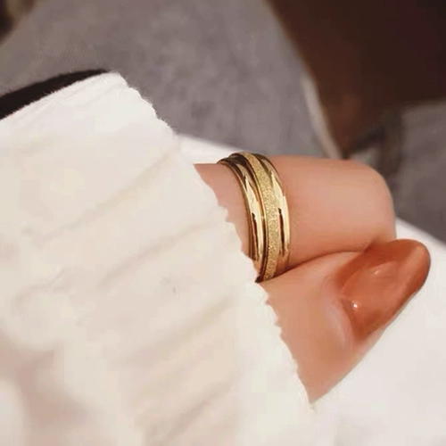 Tide, небольшое дизайнерское модное кольцо, на указательный палец, легкий роскошный стиль, популярно в интернете