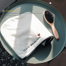 Dry hair hat Female super absorbent quick-drying towel thickened hair washing hat package head towel head artifact net red shower cap