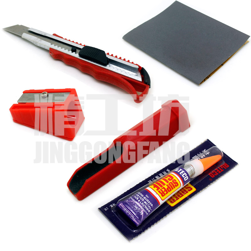Table ball-ball changing leather head tool glue leather head knife leather head rubbing pressure lever polishing sandpaper pressure lever
