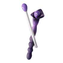 Jisibang anal plug vibrator backcourt development entry-level pull beads to expand the anus sexy mens products anal sex masturbation device