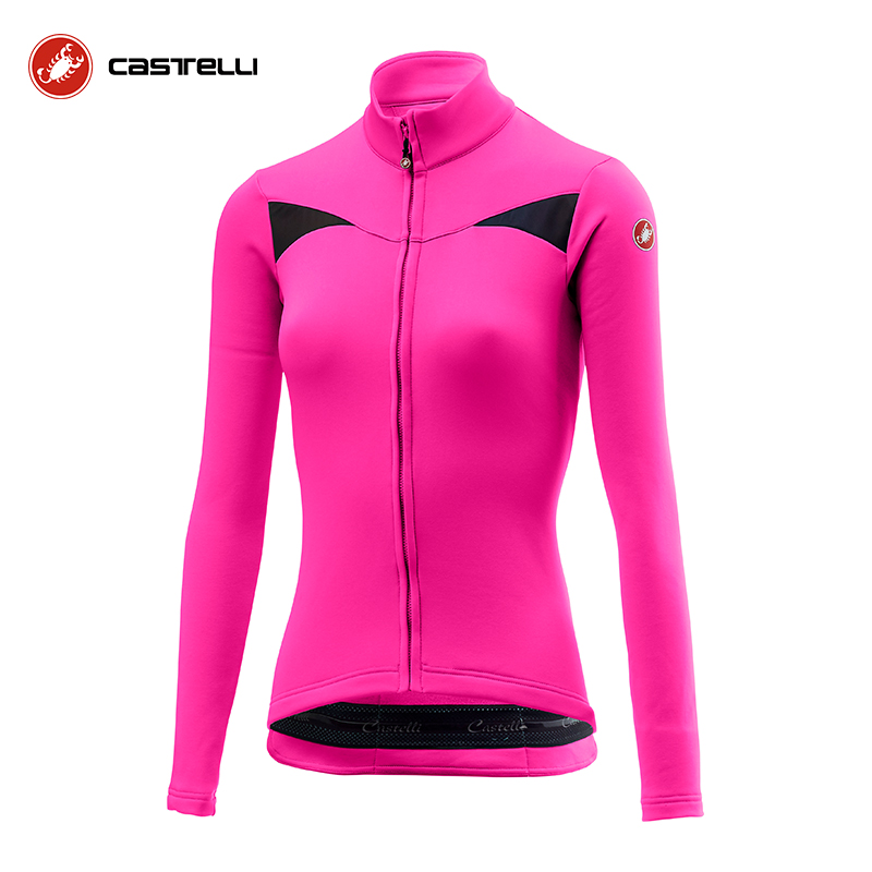 Scorpion Castelli Spring Autumn Women Tournament Design Long Sleeve Riding Suit Blouse Sweat-Breathable Speed Dry 4518545