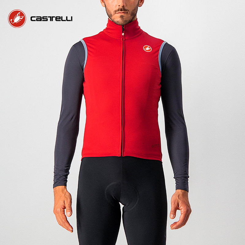 Scorpion castelli spring autumn men's warm windproof abominable race design vest riding suit waistcoat 4519504