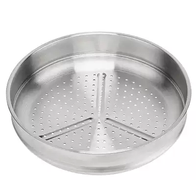 Kangbach stainless steel steamed buns household steamer 32cm round steamer thickened steamer