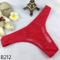  B212 sexy temptation fun thong womens passion view transparent bikini cute Japanese show