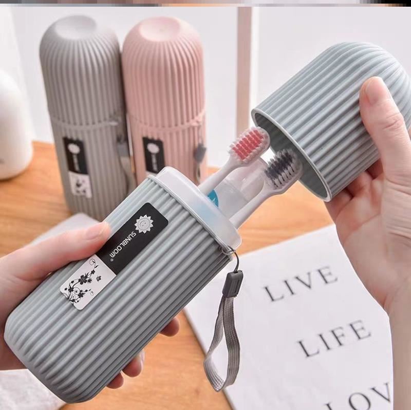 Toothbrush Toothpaste Box Toothpaste One Family Travel Bathroom Travel Pack Supplies Toothbrush Cup Travel Tooth Bucket