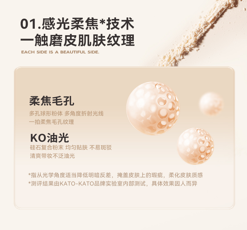 【七夕礼物】KATO持久控油定妆散粉