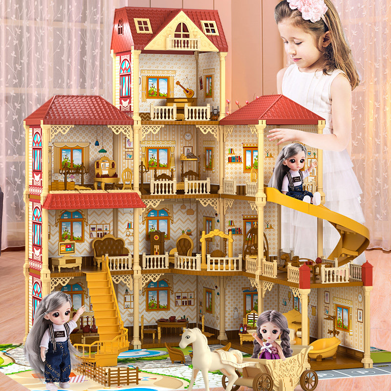 Girl Costume House Wine Villa Princess Castle 61 Children's Festival Gifts Toddlers Toys Birthday 7 Wawa House 8