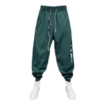 Boomer sports Pants Men Spring Autumn Thin Style Speed Dry Breathable Casual Pants Loose bunches Alphabet Open F