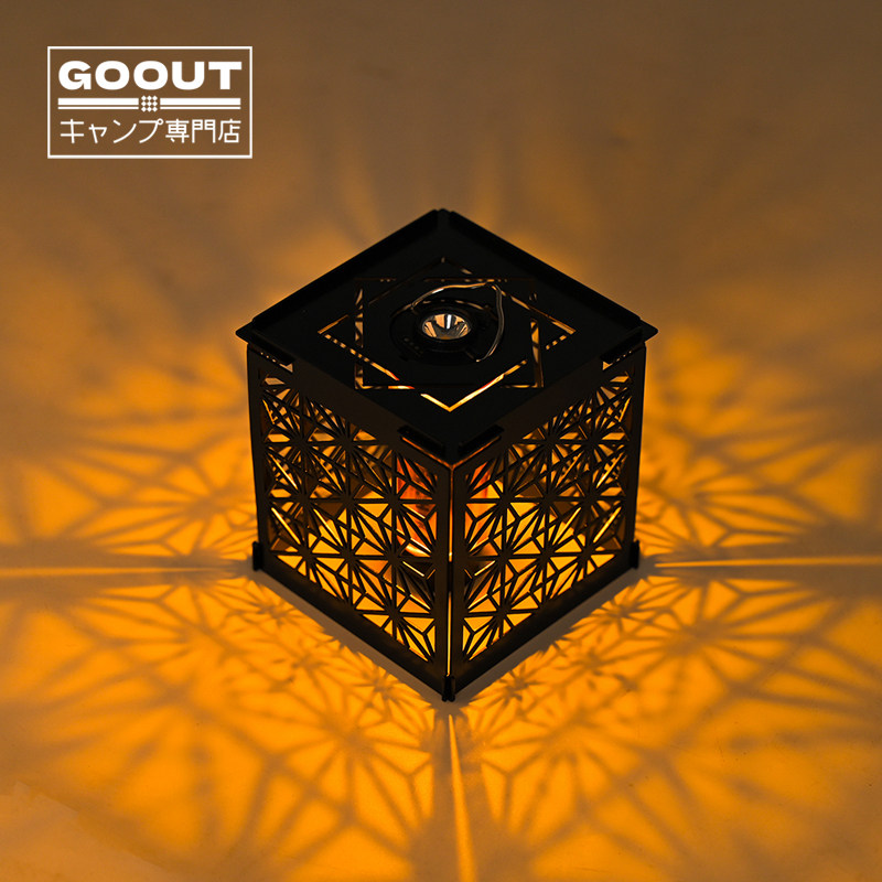 wellhike outdoor camping self-driving tour blackened cast iron photofilm aesthetic atmosphere s hollowed-out gz lamp shrouded 38 lights-Taobao