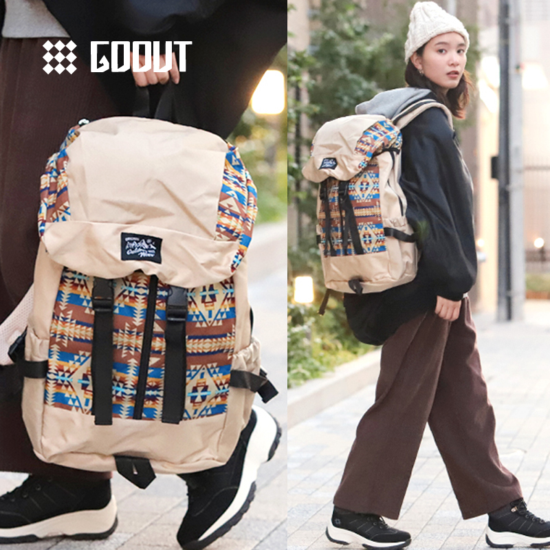 Japanese outdoor camping vintage tide brand mountain backpack Indiana Vajo PENDLETON PENDLETON