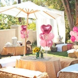 Женский день Черный Розовый Роза Красный Алюминиевая пленка Форма любви День рождения Свадьба Воздушный шар Стол Плавающее предложение Атмосфера Торговый центр Украшение Композиция