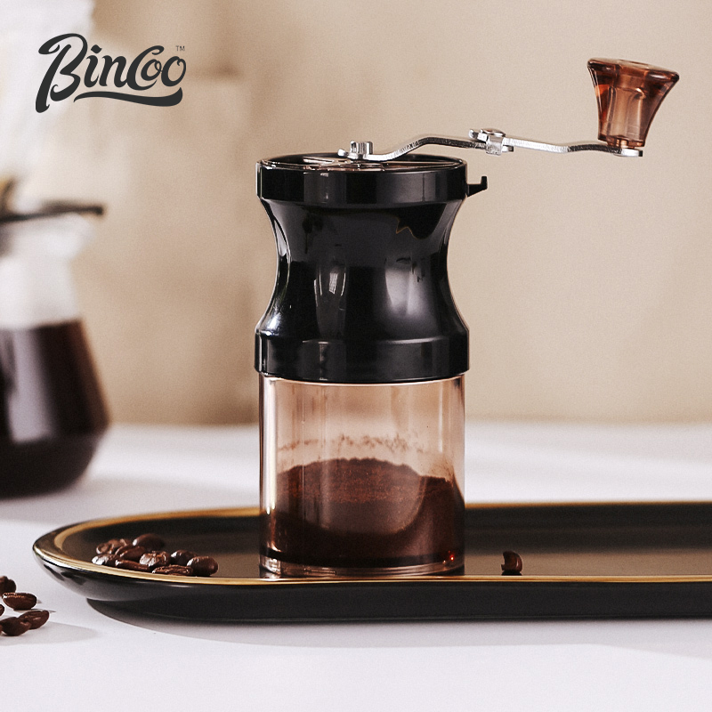 Bincoo Hand Flush Coffee Bean Grinder Manual Hand Crank Bean Grinding Machine Portable Home Hand Grinding Coffee Machine Grinding Machine